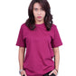 Maroon  t-shirt front view