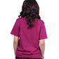 Maroon t-shirt Back view