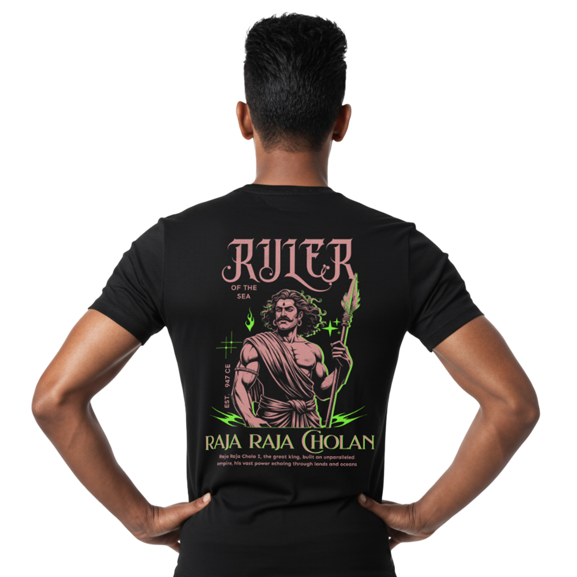 T Shirts Raja Raja Raja Cholan T-Shirt | Ruler of the Sea | Project Marabu by Crafted ...