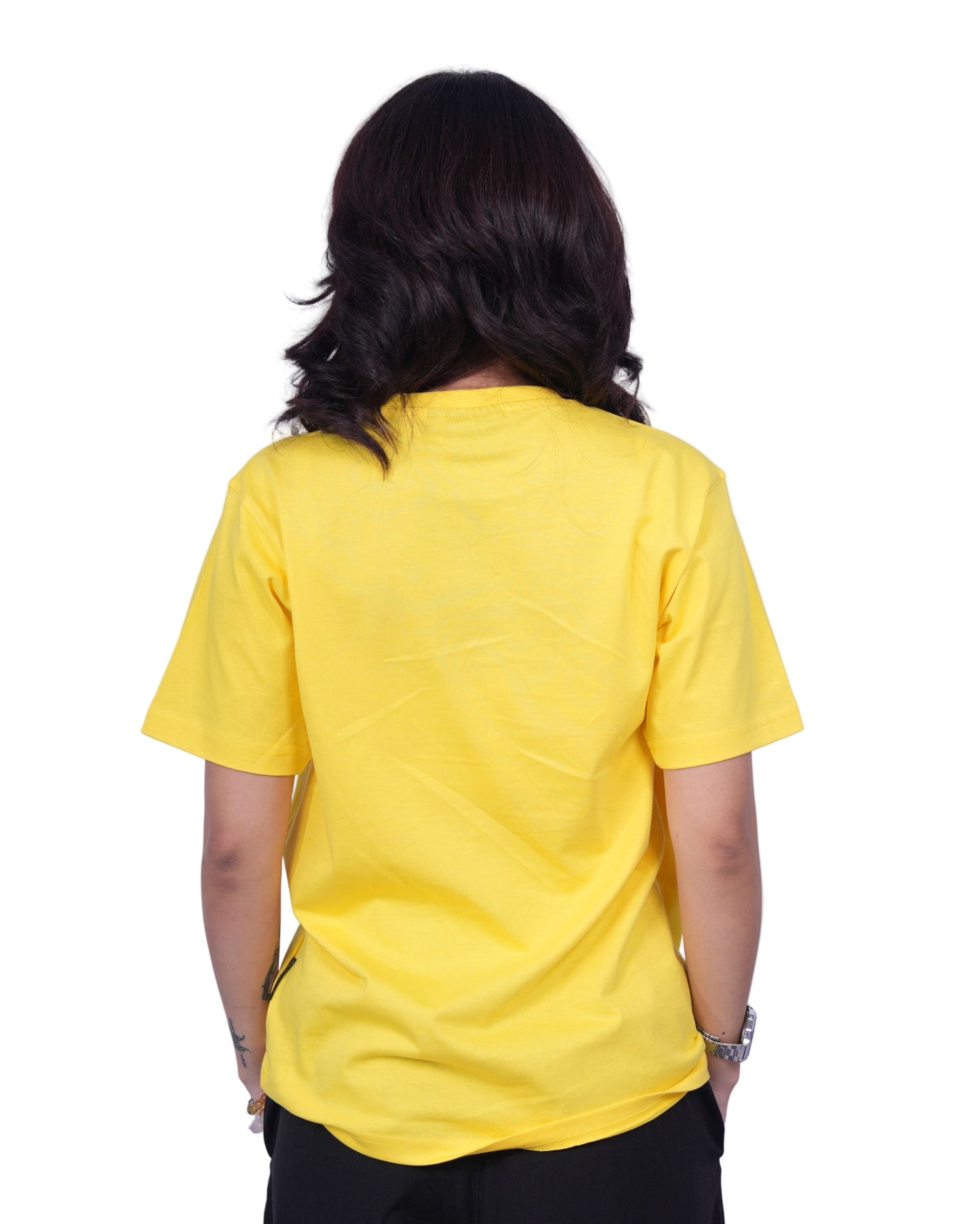 yellow back view