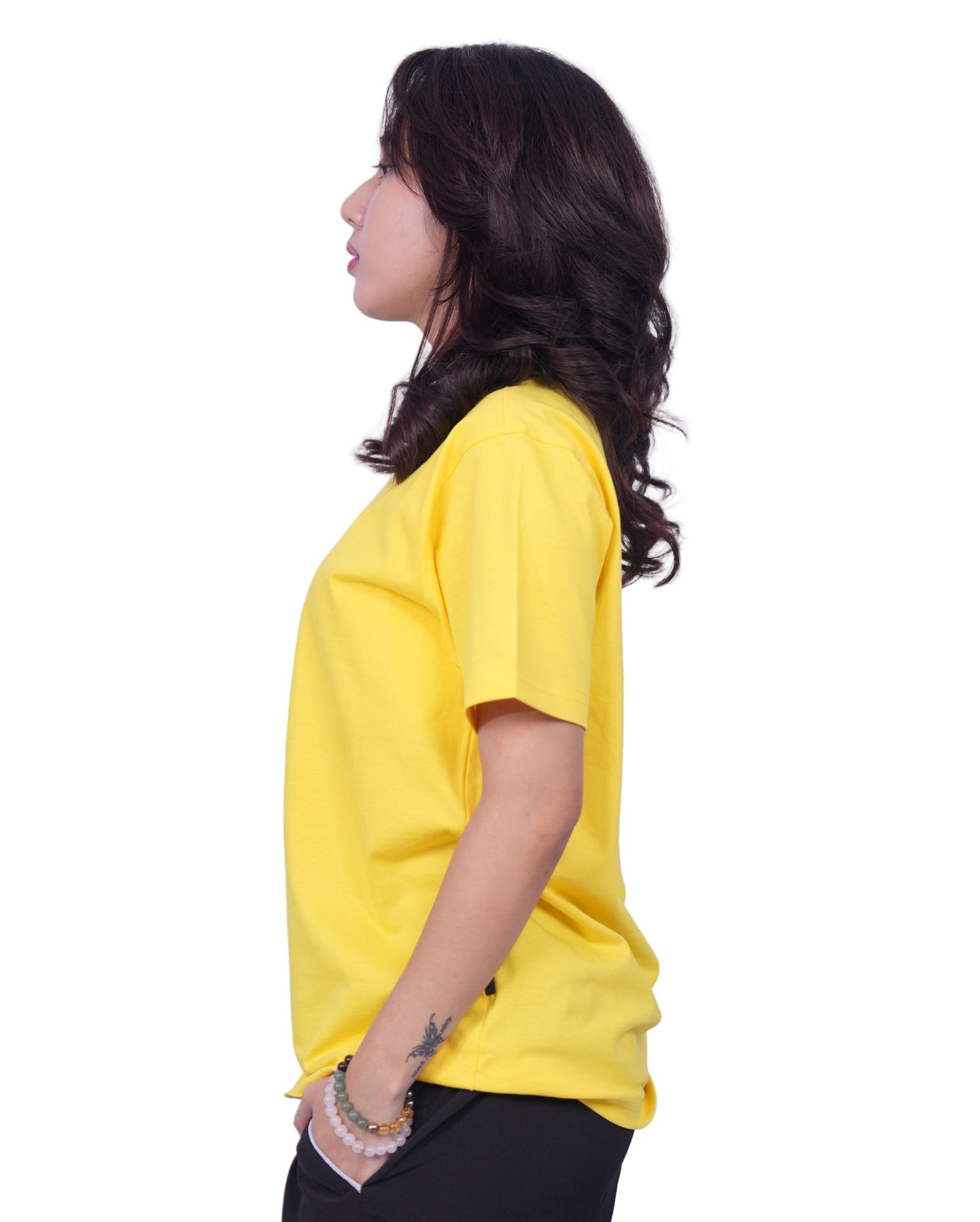 yellow left hand view